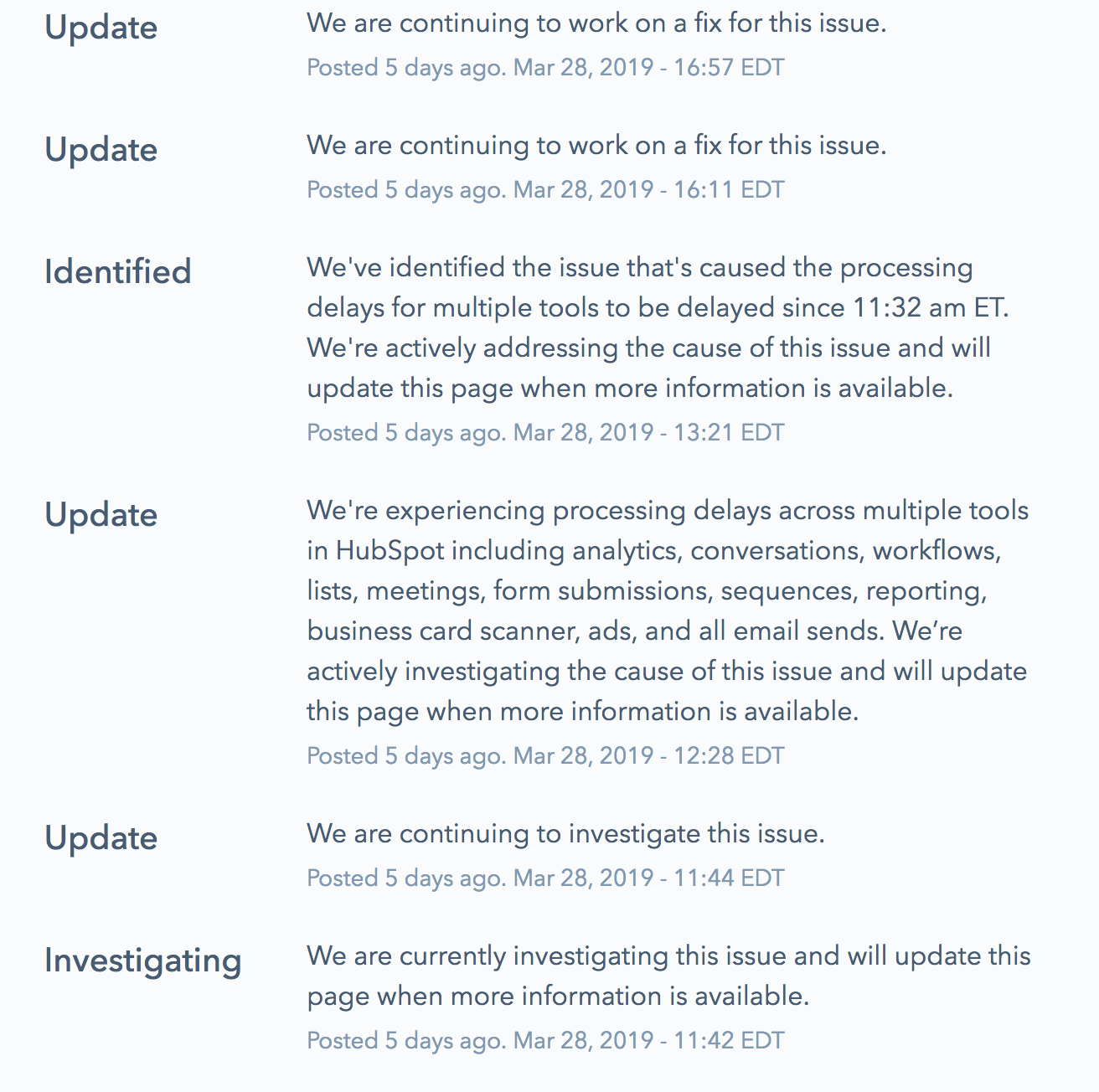 What HubSpot's Outage Taught Us About Effective Crisis Communication